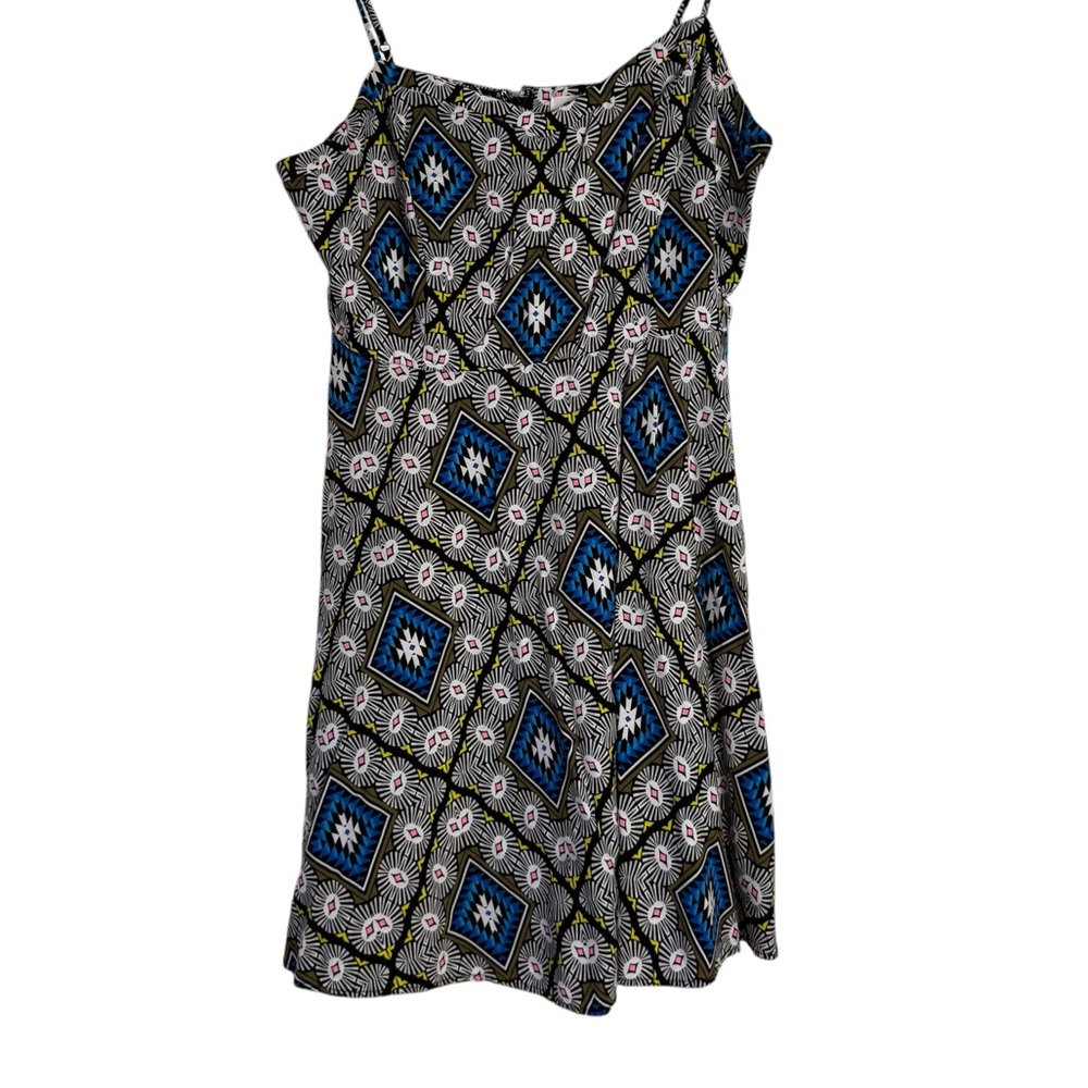 Old Navy Sleeveless Swing Dress Geo Diamond Print Size XL - Picture 1 of 5